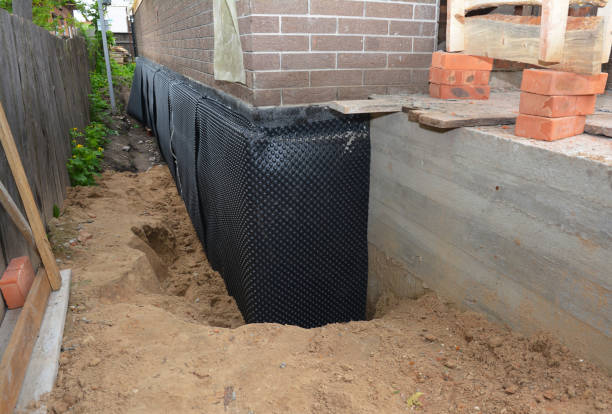 SJ Waterproofing Pros technician performing targeted Crawl Space Encapsulation assessment in Melvindale, MI